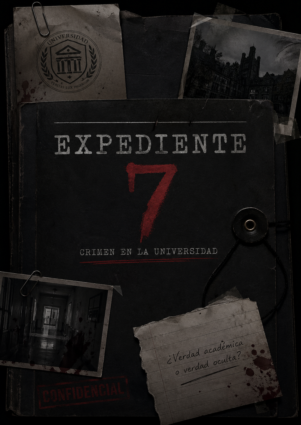 Expediente 7 — caso de robo de colección de arte con pistas enigmáticas en la escena del crimen